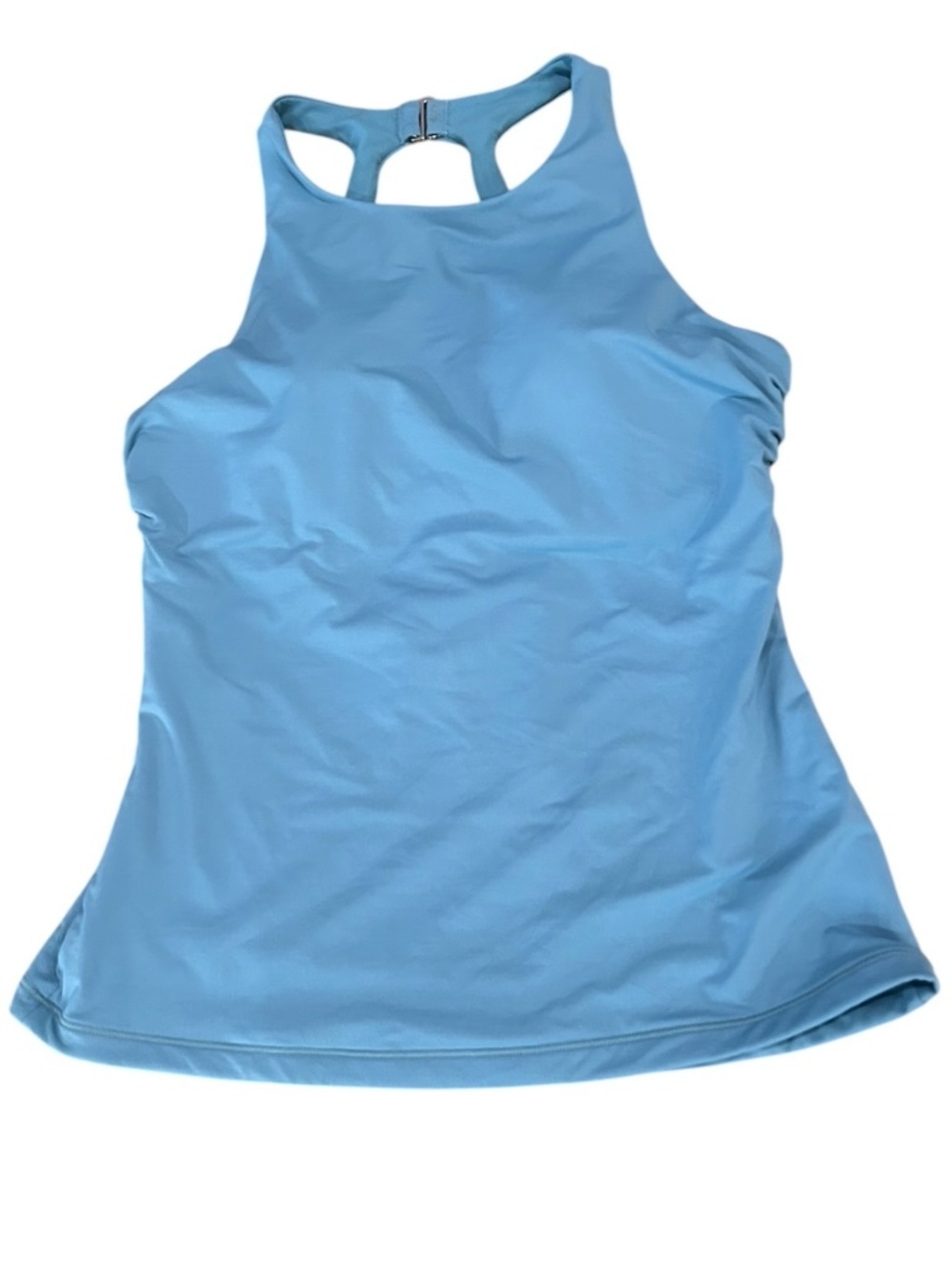 Athleta Maldives High Neck Tankini Size 36B/C Style 657735 Color Blue
